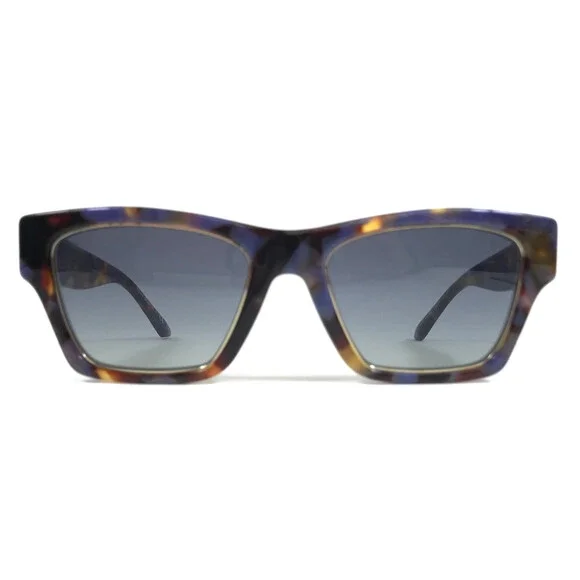 Tory Burch Sunglasses TY7186U 1921/4L Blue Pearl Tortoise Frame w/ Blue Gradient - Picture 3 of 12